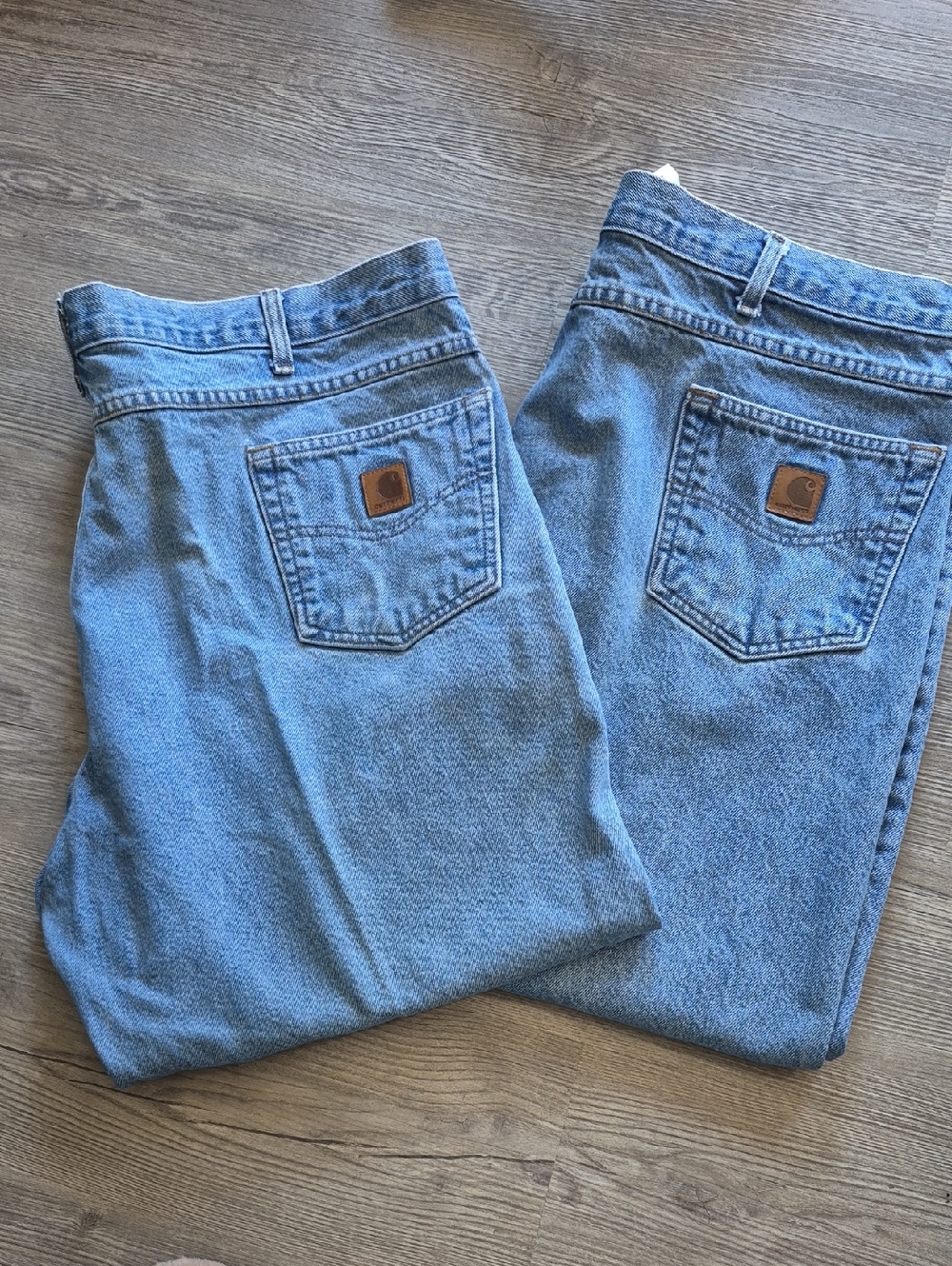 Carhartt Men’s Relaxed Fit Straight Leg- Two Pair Bundle. 46x28. VGUC